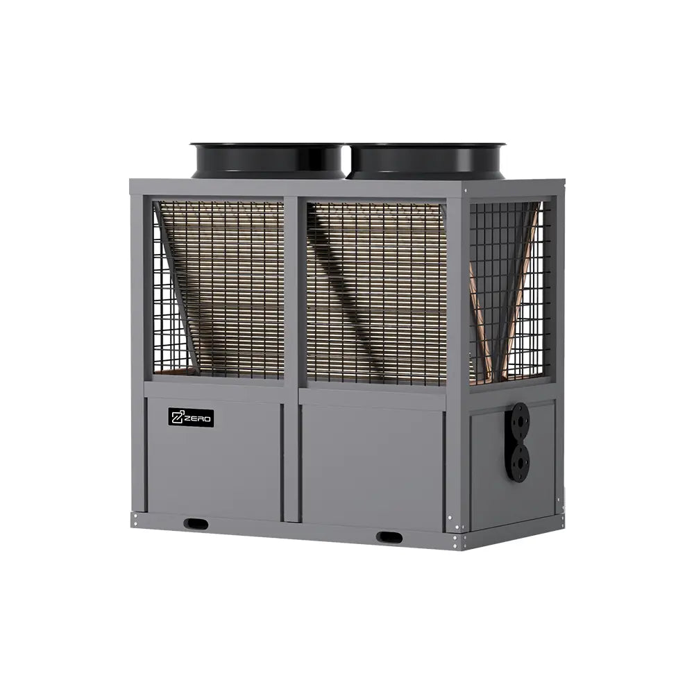 ZERO-Air-Cooled-Scroll-Chiller-Compact-HVAC-Unit-Gray